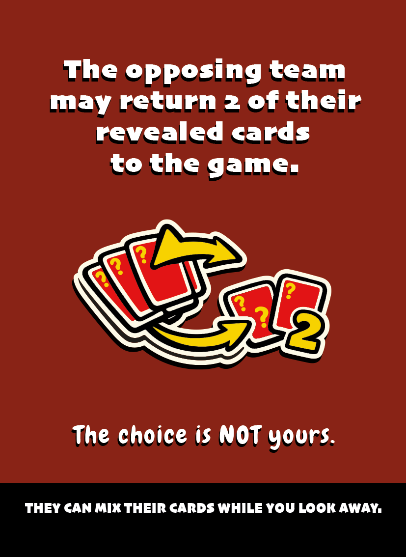 JUST SAY STOP! challenge card 7